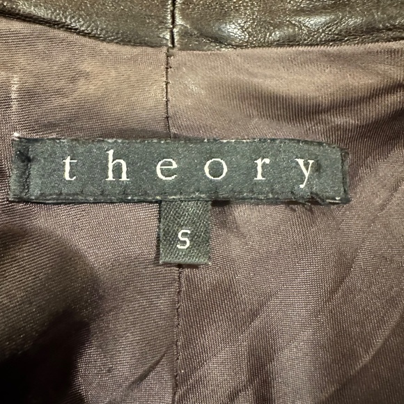 Brown Theory Leather jacket - Picture 3 of 3
